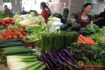 山東煙臺：高溫多雨天氣影響 菜價上漲明顯 ()